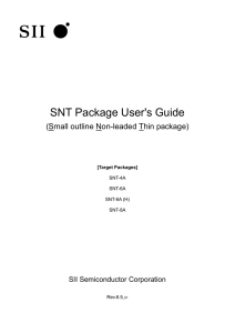 SNT Package User`s Guide
