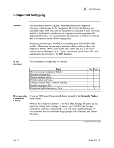 Component Subtyping