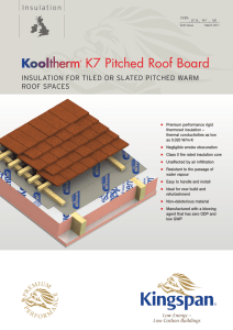 K7 Pitched Roof Board