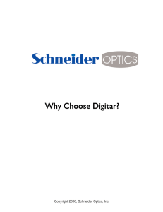 Why Choose Digitar Lenses?