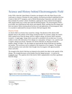 Science and History behind Electromagnetic Field