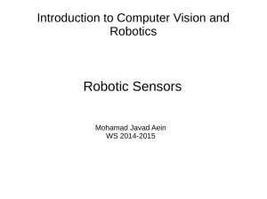 Robotic Sensors