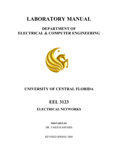 laboratory manual - Pegasus @ UCF