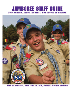 Jamboree Staff Guide - Philmont Scout Ranch