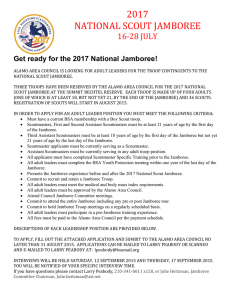 2017 NATIONAL SCOUT JAMBOREE
