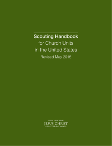 Scouting Handbook - The Church of Jesus Christ of Latter