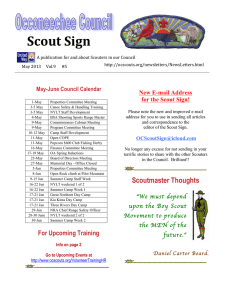 Scout Sign - Doubleknot