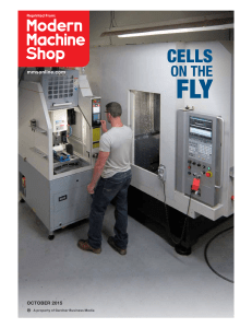 Modern Machine Shop October 2015 Cells on the Fly