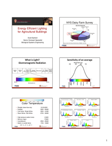 Energy Efficient Lighting - FarmEnergy Media Archive