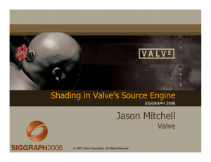 Slides - Valve