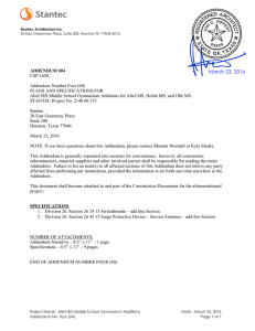 ADDENDUM #04 CSP 1620 Addendum Number Four (04 - C Air-S