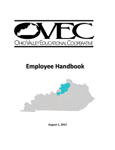 101 Nature of Employment - Ohio Valley Educational Cooperative