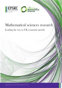 Mathematical sciences research - Institute of Mathematics and its