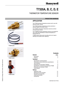 product handbook - Honeywell Europe