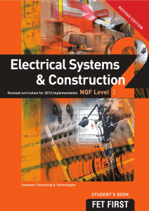 Electrical Systems and Construction Level 2 Student`s Book