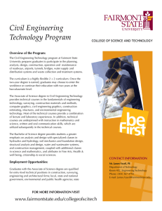 Civil Engineering Technology Program