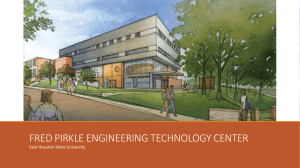 Fred Pirkle Engineering Technology Center Presentation