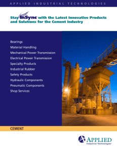 Cement Industry Linecard