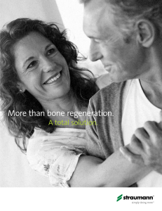 Bone Regeneration Solutions brochure