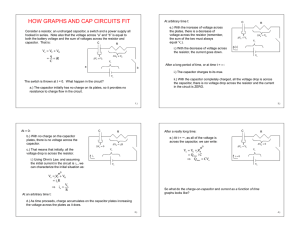 Current and Plate-Charge Characteristics of Charging and