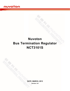 NCT3101S - Nuvoton