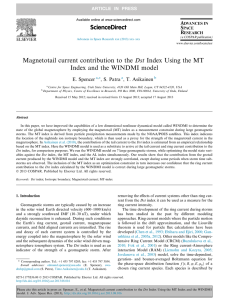 Magnetotail current contribution to the Dst Index Using the MT Index