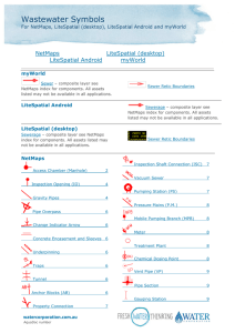 Wastewater Symbols - Water Corporation