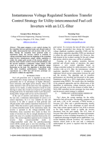 Instantaneous Voltage Regulated Seamless Transfer Control