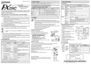 fx2nc-232adp,installation manual
