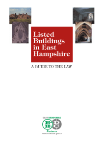 Listed Buildings in East Hampshire