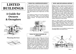 listed buildings - Waveney District Council