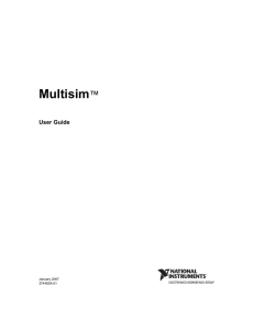 Multisim User Guide