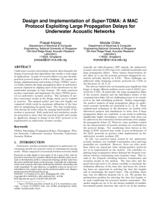 Design and Implementation of Super-TDMA