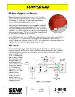 SEW-Disc Brakes / Drive Engineering – Practical Implementation eurodrive wiring diagrams 