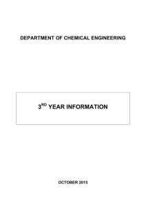 3RD YEAR - Imperial College London