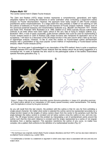 Elliptic Fourier Analysis - The Palaeontological Association