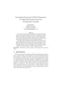 Generalized Functional ANOVA Diagnostics for High Dimensional