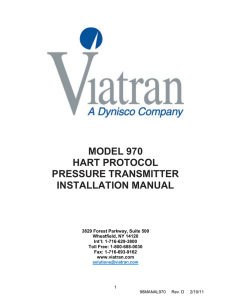 Pressure Transducer 970