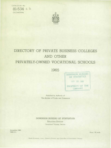 CS81-534-1966-eng - Publications du gouvernement du Canada