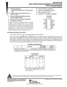 SN74ACT74-EP - Texas Instruments