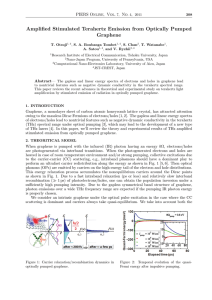 Amplified Stimulated Terahertz Emission from Optically Pumped