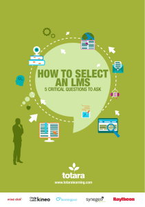 How to select an LMS