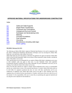 Approved Materials Specifications PDF