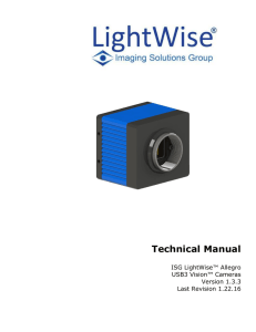 Technical Manual - Imaging Solutions Group