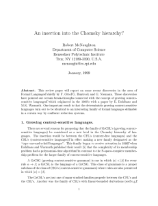 An insertion into the Chomsky hierarchy?