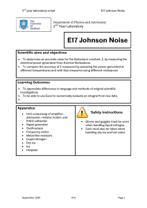 E17 Johnson Noise