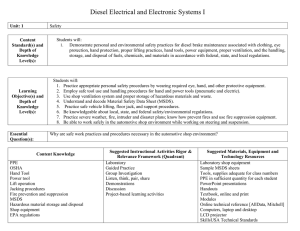 Diesel Electrical and Electrnoic Systems I
