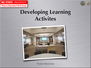 Developing Learning Activities