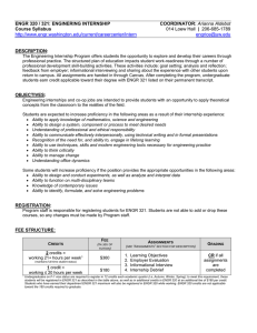 ENGR 321 Syllabus - UW College of Engineering