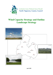 View the Wind Capacity Strategy and Outline Landscape Strategy